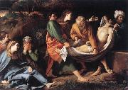 BADALOCCHIO, Sisto The Entombment of Christ hhh USA oil painting reproduction